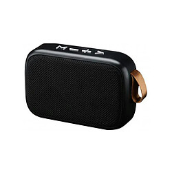 LUUCOZK Casque de basses G2 Sound Box Support U Disk TF Card ABS Bluetooth-compatible 4.2 HiFi Speaker - Noir 