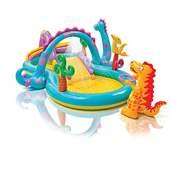 Intex Aire de jeux gonflable Dinoland