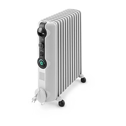 Radiateur bain d'huille RADIA DELONGHI - 2500W - 3 allures de chauffe -Technologie Real Energy - ComfortTemp -Batterie performan