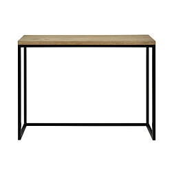 Avis Ds Meubles Table Console Icub 30x100x80cm Noir