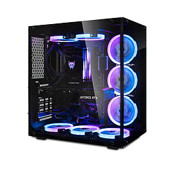 BEASTCOM Q7 Hero Gaming | Intel i5-14600KF 14X 5,30 GHz 20-Threads | NVIDIA RTX 4070 12GB | 64GB RAM | 2TB NVMe SSD | Watercooling | WiFi 6 | Bluetooth | Windows 11 Pro