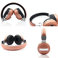 Wewoo Casque Bluetooth 4.2 sans fil V681 avec carte micro & FM & TF, pour iPhone, iPad, iPod, Samsung, HTC, Sony, Huawei, Xiaomi & autres périphériques audio noir pas cher