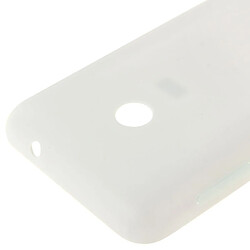 Avis Wewoo Coque arrière blanc pour Nokia Lumia 530 Couverture arrière de batterie en plastique de couleur unie