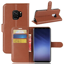 Etui en PU pour Samsung Galaxy S9 