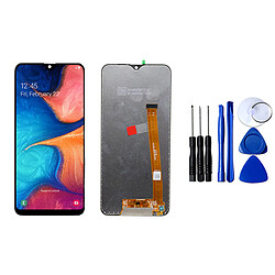 Numériseur d'affichage LCD Assemblage d'écran tactile sans cadre pour Samsung Galaxy A20e A202 A202F A202DS 