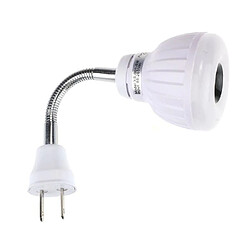 Universal 5W ED Plug-in Capteur corporel Lumière infrarouge Toilette Nuit Escalier Toilette Toilette Toilette Aisle Garage (lumière chaude) 