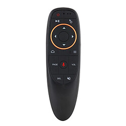 Riffi CP G10s Universal Smart TV Air Mouse - Assistant vocal et gyroscope à distance sans fil/IR noir 