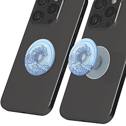 Acheter Popsockets PopGrip Design Plant Ocean pour Smartphone, Bague et Support Universel Bleu