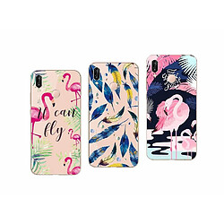 Novago Huawei P20 Lite Pack de 3 Coques en Gel TPU souple et résistante anti choc