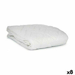 Gift Decor Protecteur de matelas Blanc 90 x 190 cm (8 Unités) 