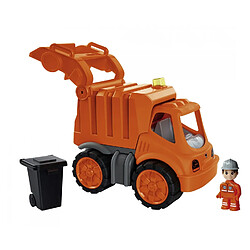 Big Power-Worker garbage truck+figurine