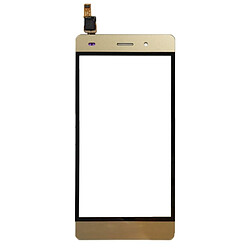 Wewoo Pour Huawei P8 Lite Or pièce détachée remplacement d'écran tactile (seul sans le LCD)