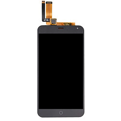 Wewoo Pour Meizu M1 Note Noir pièce détachée LCD Écran + Tactile Digitizer Assemblée