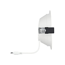 spot encastré à led - osram downlight alu 150 - 14w - 4000k - ip44 - osram 091450 pas cher