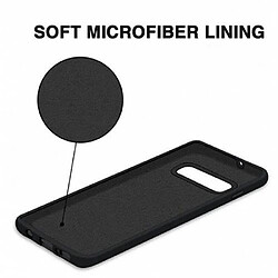 Riffi Coque Riff Thin & Soft en silicone avec intérieur en fibre souple pour Apple iPhone 13 Pro Max Noir