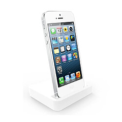 COQUEDISCOUNT Station d?accueil iPhone 5/5s/6 - Blanc