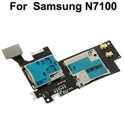 Wewoo Tiroir de Carte SIM pour Samsung Galaxy Note II / N7100 Câble de haute qualité de de de téléphone portable de rechange