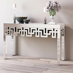 Meubler Design Console Design En Verre Miroir Dynastie