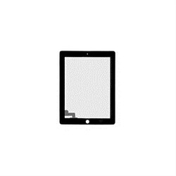 Avis Roadrunner Records Touch Panel iPad 2 Black Including glas