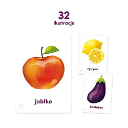 Acheter CzuCzu Picture cards on a string - Fruits and v