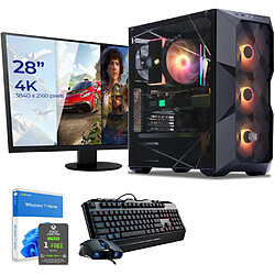 Sedatech Pack PC Gamer Pro • Intel i9-12900KF • RTX3070 • 32 Go RAM • 1To SSD M.2 • 3To HDD • Windows 11 • Moniteur 28"