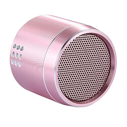 Acheter Wewoo Mini enceinte Bluetooth rose pour iPhone, Samsung, HTC, Sony et autres Smartphones Haut-parleur stéréo sans fil True Portable Mini avec indicateur LED Sling