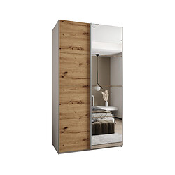 Abiks Meble Armoire à portes battantes Lux 3 245,5/130/64 2 portes