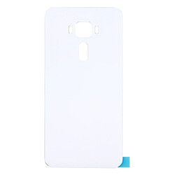 Wewoo Coque arrière blanc pour ASUS ZenFone 3 / ZE552KL 5,5 pouces en verre couvercle de la batterie arrière pièce détachée