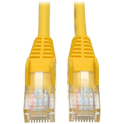 Tripp Lite N001-014-YW câble de réseau 4,27 m Cat5e U/UTP (UTP) Jaune - Câbles de réseau (4,27 m, Cat5e, U/UTP (UTP), RJ-45, RJ-45, Jaune) 