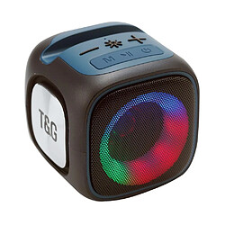 Yonis Mini Enceinte Bluetooth Portable LED Haut-Parleur Puissant Son Immersif Autonomie Longue