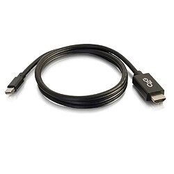 Cables To Go C2G 1 m MiniDP - HDMI Mini DisplayPort Noir