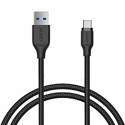 Câble USB Aukey CB-AC1 Noir 1,2 m 