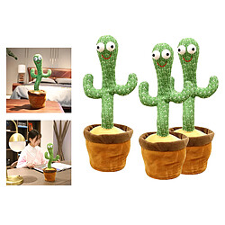 Acheter Jouets En Peluche De Cactus De Danse, Cactus De Balançoire électronique, Chant Et Danse