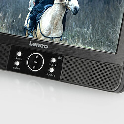 Acheter Lenco Lecteur DVD portable 2 x 9" avec USB/carte SD/pile intégrée, deux casques et deux supports DVP-939 Noir