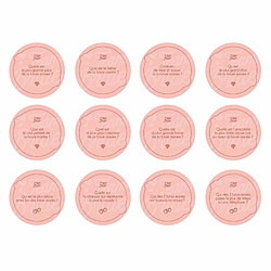 Acheter Paris Prix Jeu de 30 Questions EVJF 8cm Rose