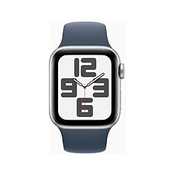 Apple Montre connectée Watch SE Argent 44mm Cellular Bracelet Sport S/M
