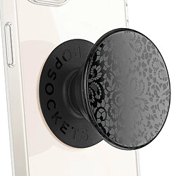 Popsockets PopGrip Spot Gloss Lace Poignée Maintien Support Fixation adhésive Noir