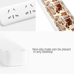 Acheter Wewoo Multiprise blanc 5 prises US Power Socket, protecteur de surcharge