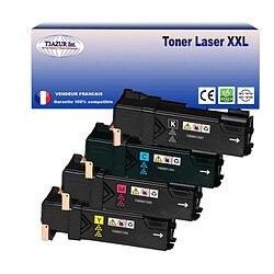 Lot de 4 Toners génériques Xerox Phaser 6500, 6500VDN, 6500VN - T3AZUR 