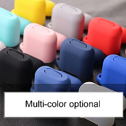 Acheter Wewoo Coque Protection Étui en silicone Bluetooth pour écouteurs anti-goutte anti-poussière pour Airpods / Apple (rouge)