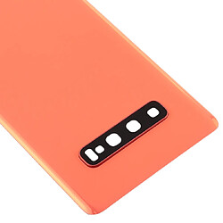 Acheter Wewoo Coque Arrière Batterie avec Objectif Caméra pour Galaxy S10 + Rose