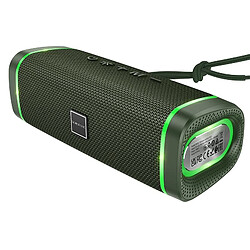 Yonis Enceinte Sport Bluetooth 5.3 Autonomie 2h FM TF Enceinte Bluetooth Sportive 5.3 Puissante Avec 5Wx2 Autonomie 2H Supporte TF FM Vert YONIS