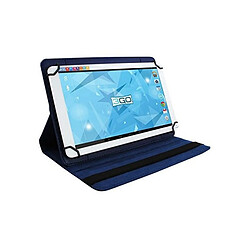 Housse Universelle pour Tablette en Cuir Rotative 3GO CSGT24 7"" Bleu 