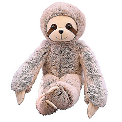 Universal Sloth Cartoon Figure Pink Soft Doll Girl Plush Toy Brown 