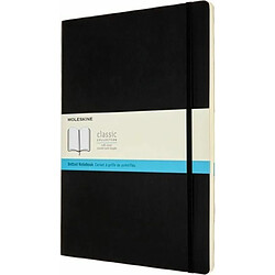 Moleskine Carnet de Notes Pointillé Classique, Carnet avec Couverture Souple et Fermeture Elastique, Dimensions A4 21 x 29.7 cm, Couleur Noir, 192 Pages