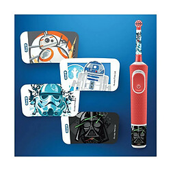 Oral-B 80324392 brosse à dents électrique Enfant Rouge pas cher