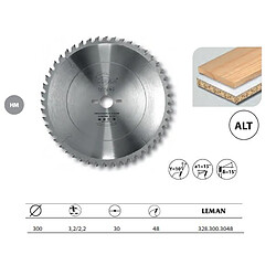 Leman - Lame Carbure Mise à Format 300x30x48z Alt. / Bois