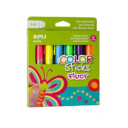 APLI Color Stick couleurs fluor