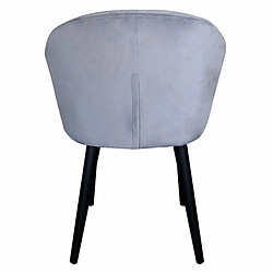 Acheter Paris Prix Fauteuil Design en Velours Glany 81cm Argent