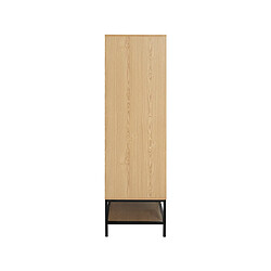 Bestmobilier Nagato - armoire - bois - 80 cm pas cher